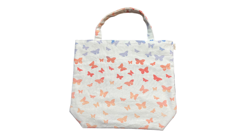 You Give Me Butterflies Tote Bag - Cotton Canvas
