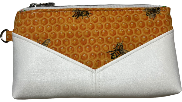 Honeycomb Clutch | Removable Wrist Strap