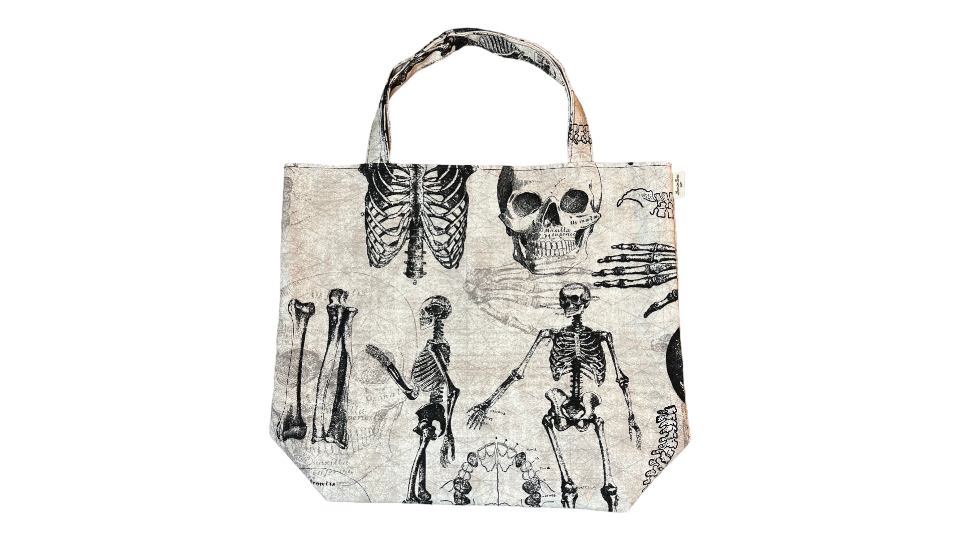 All The Bones Tote Bag - Cotton Canvas