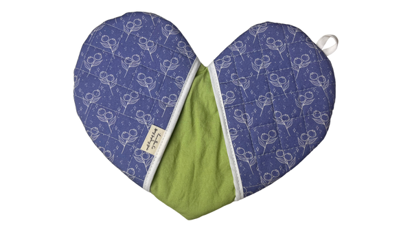 Heart Shaped Oven Mitts - 2 Patterns