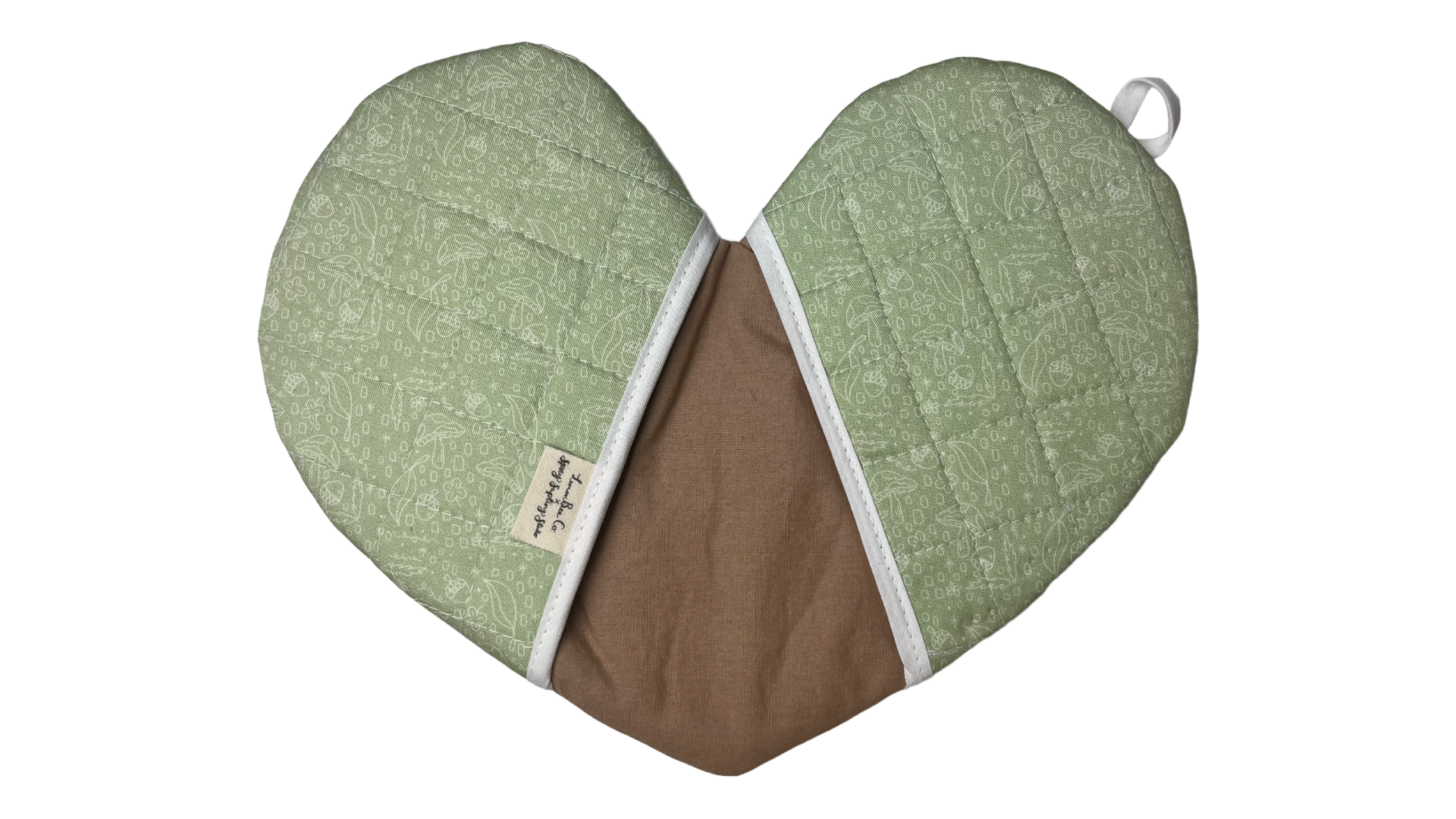 Heart Shaped Oven Mitts - 2 Patterns